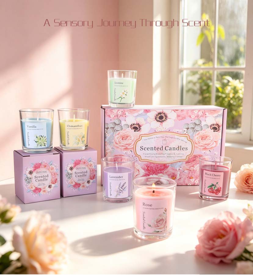 Set Hadiah Lilin Aromaterapi B - Home Fragrance Gift ulasan dan harga