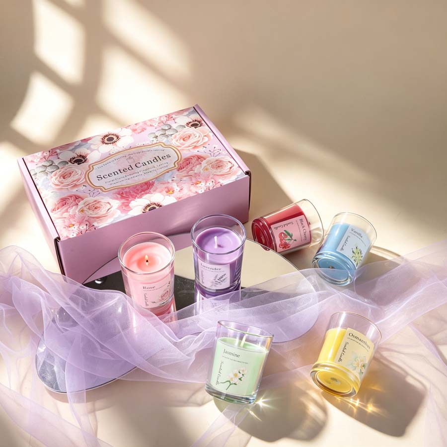 Set Hadiah Lilin Aromaterapi B - Home Fragrance Gift ulasan dan harga